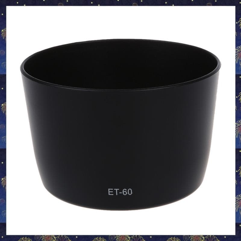 (P W X S) Guarda-Sol ET-60 Capuz De Lente Para CANON EF-55-250/75-300 HOT