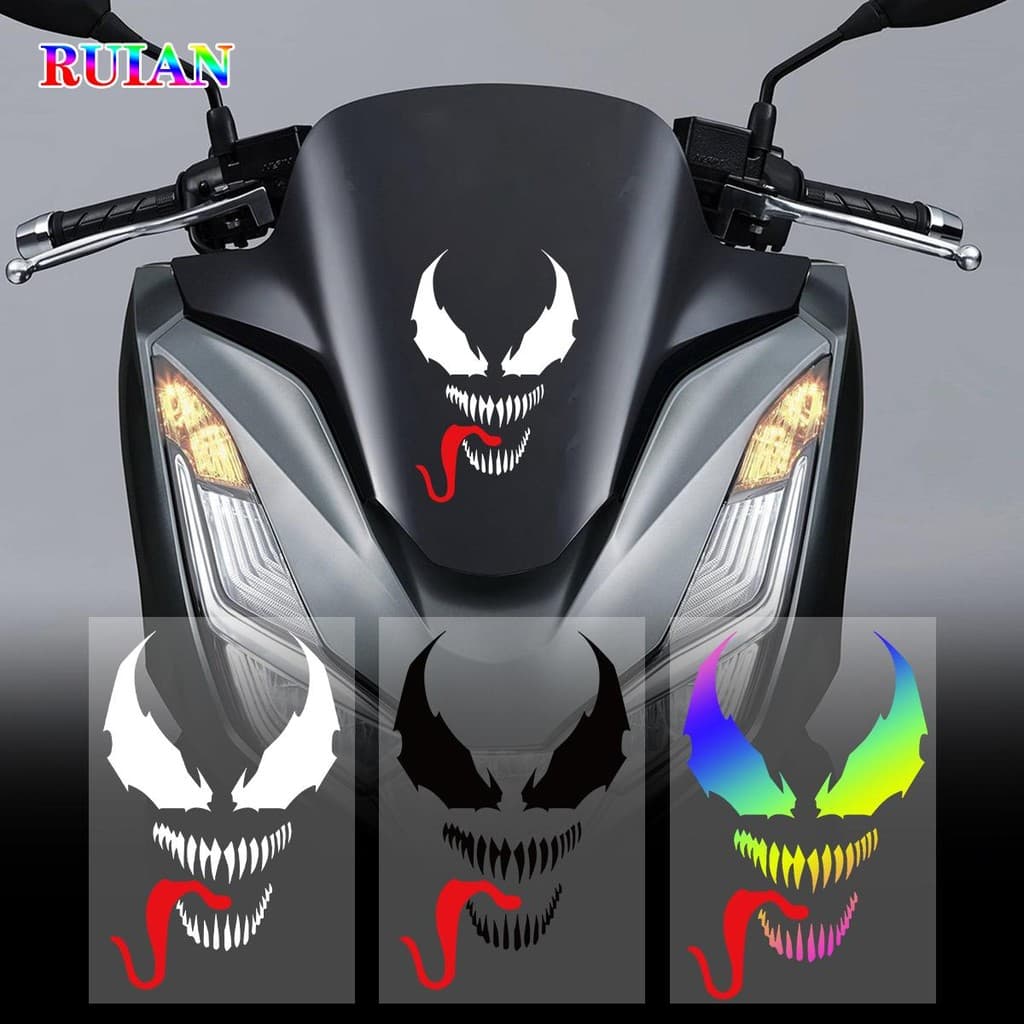 Novos Adesivos Venom Para Honda Click125i 150i 150 160 Vario 125 Adv 160 150 Pcx160 Tmx 125 155 Wave100 R Xrm 125 Rs125 