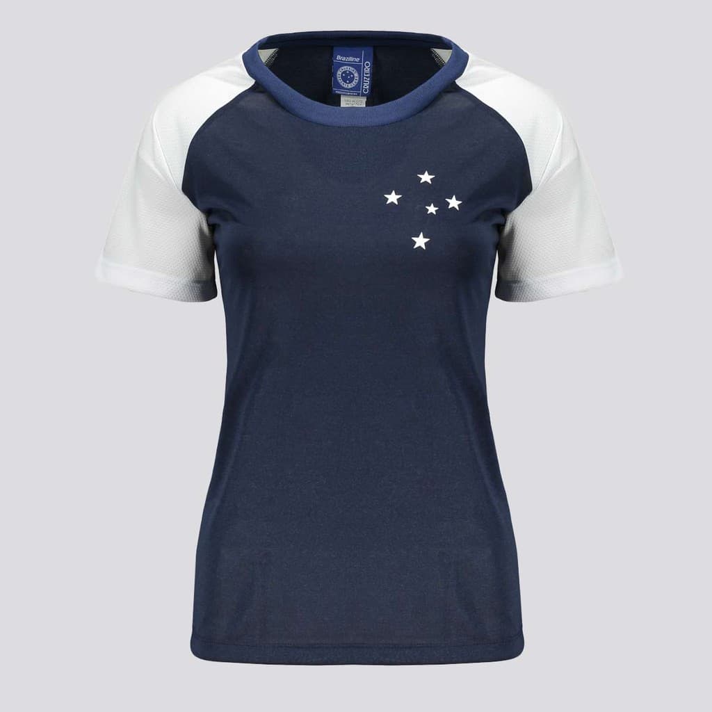 Camisa Cruzeiro Honra Feminina Marinho