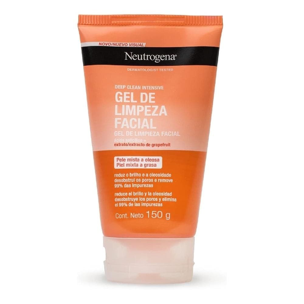 Sabonete Liquido Facial Neutrogena Deep Clean Grapefruit 150g