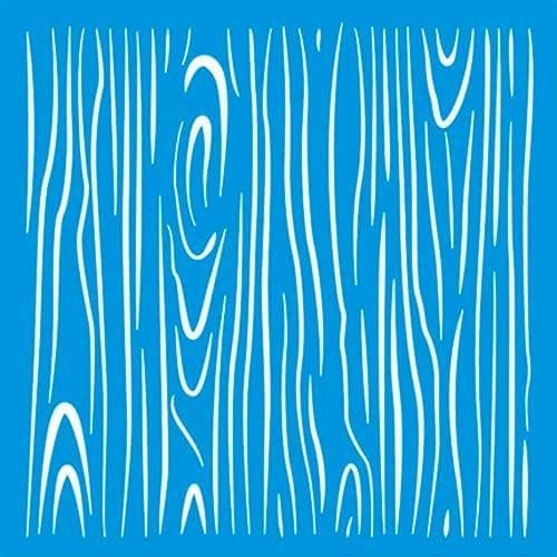 Stencil Litoarte  10 x 10 cm - ST-X-194 Madeira