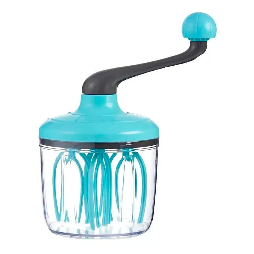 Batedor Manual Batedeira Mixer Recipiente Ovos Creme Massa