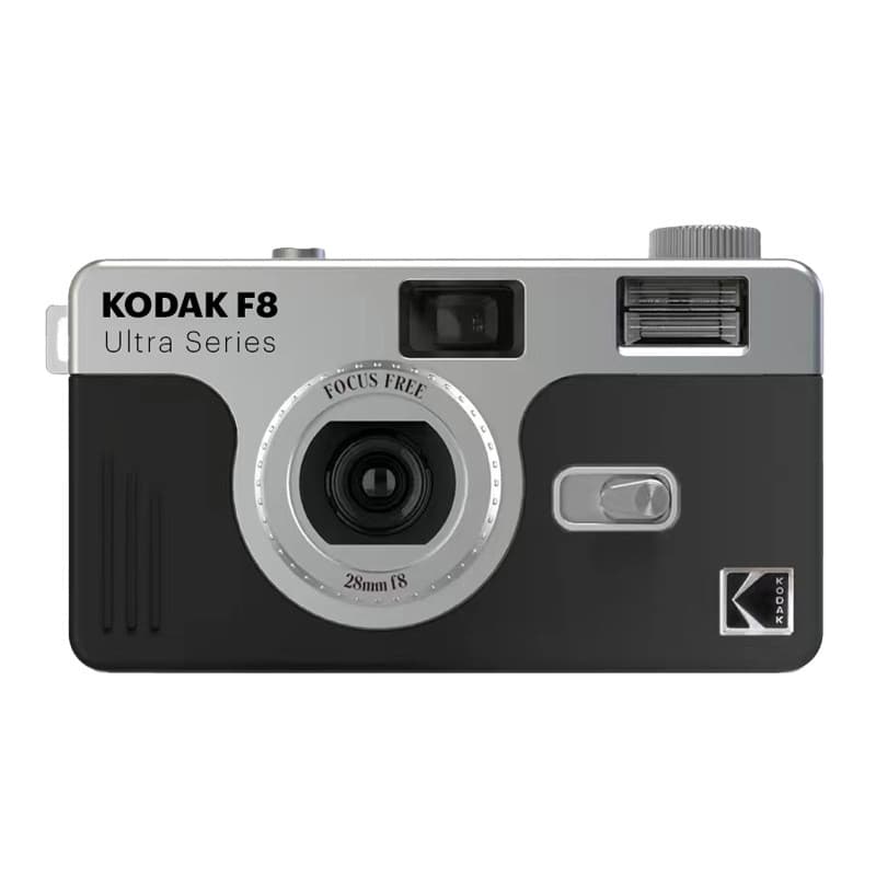 Câmera de filme Kodak F8, câmera instantânea, câmera de filme reutilizável, câmera analógica