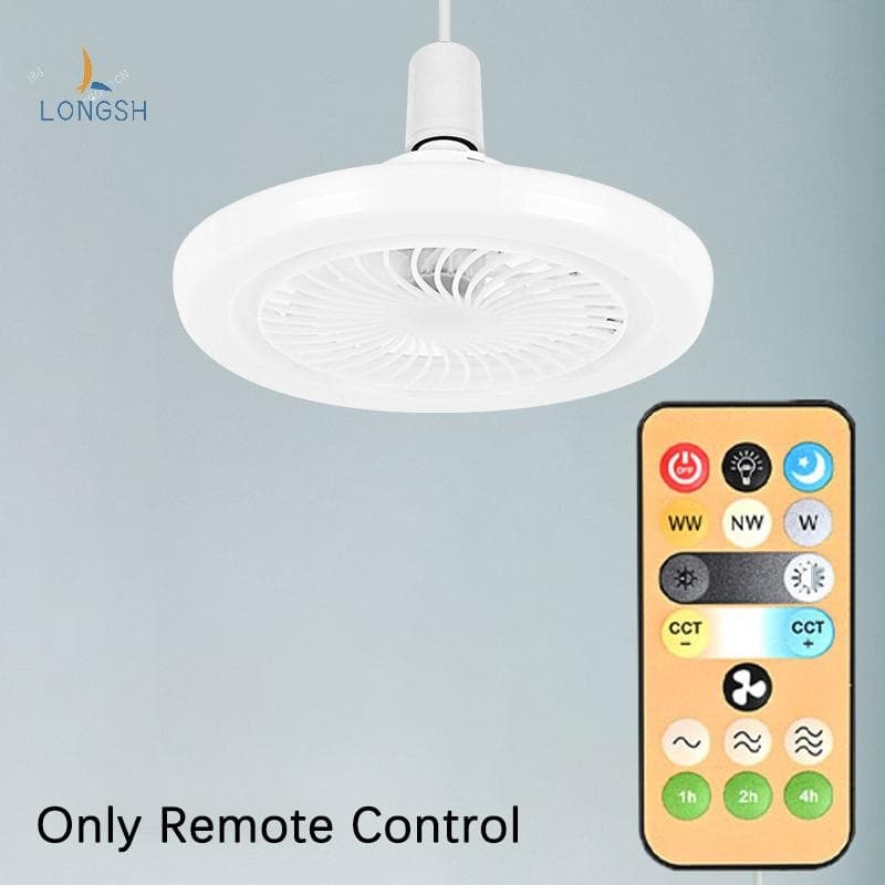 [LongSH] Interruptores Sem Fio 3 Velocidades 1-4h Timing Controle Remoto Substituição Para Luz De Ventilador De Teto E27