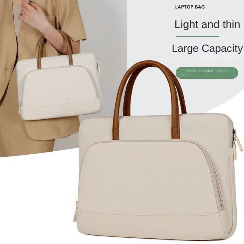 Bolsa Para Notebook Moda Simples À Prova D'água De Choque Adequada 13,3 14,1 15,6 Polegadas