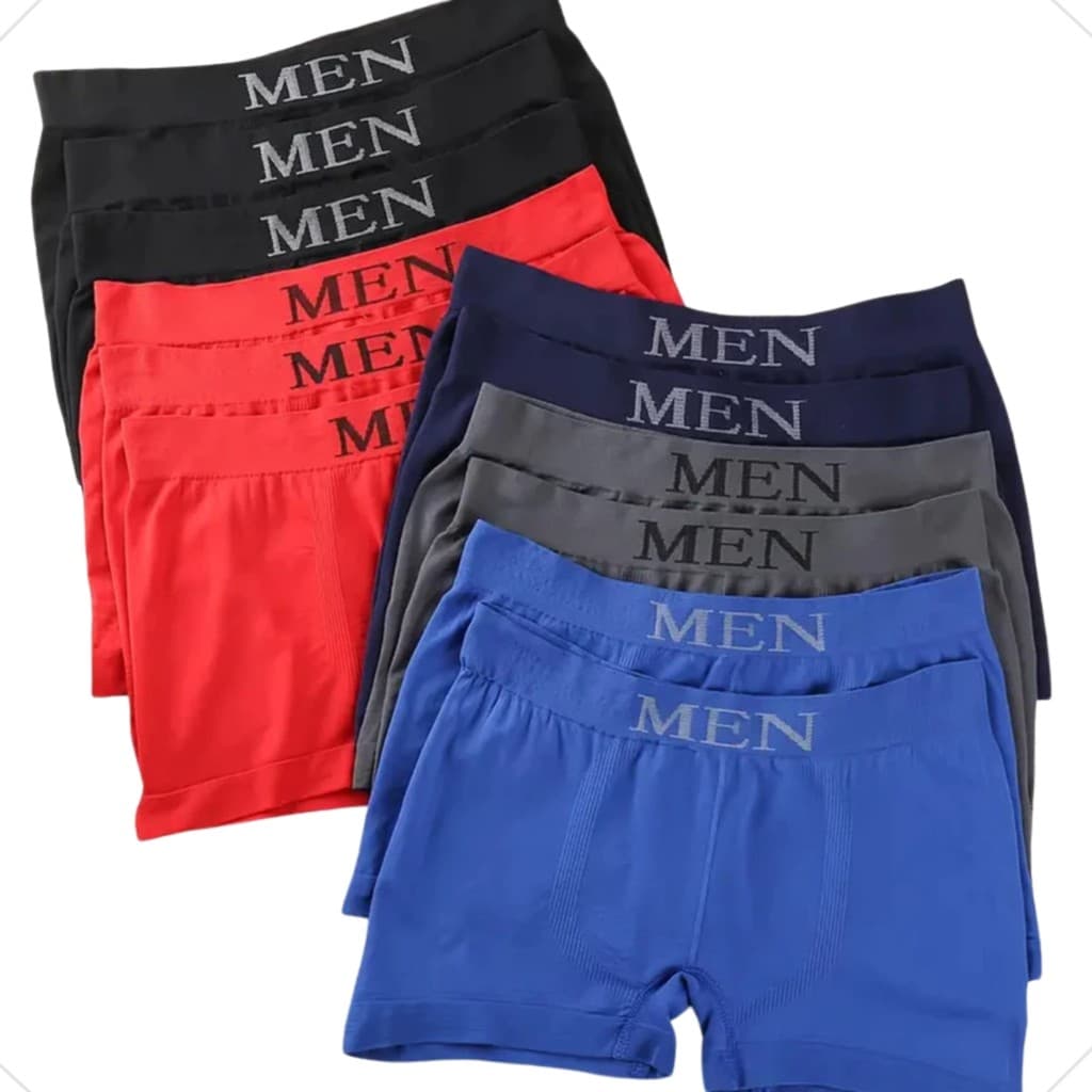 Kit 10 ou 5 Cuecas de Microfibra – Conforto, Durabilidade e Estilo pelo Melhor Preço!