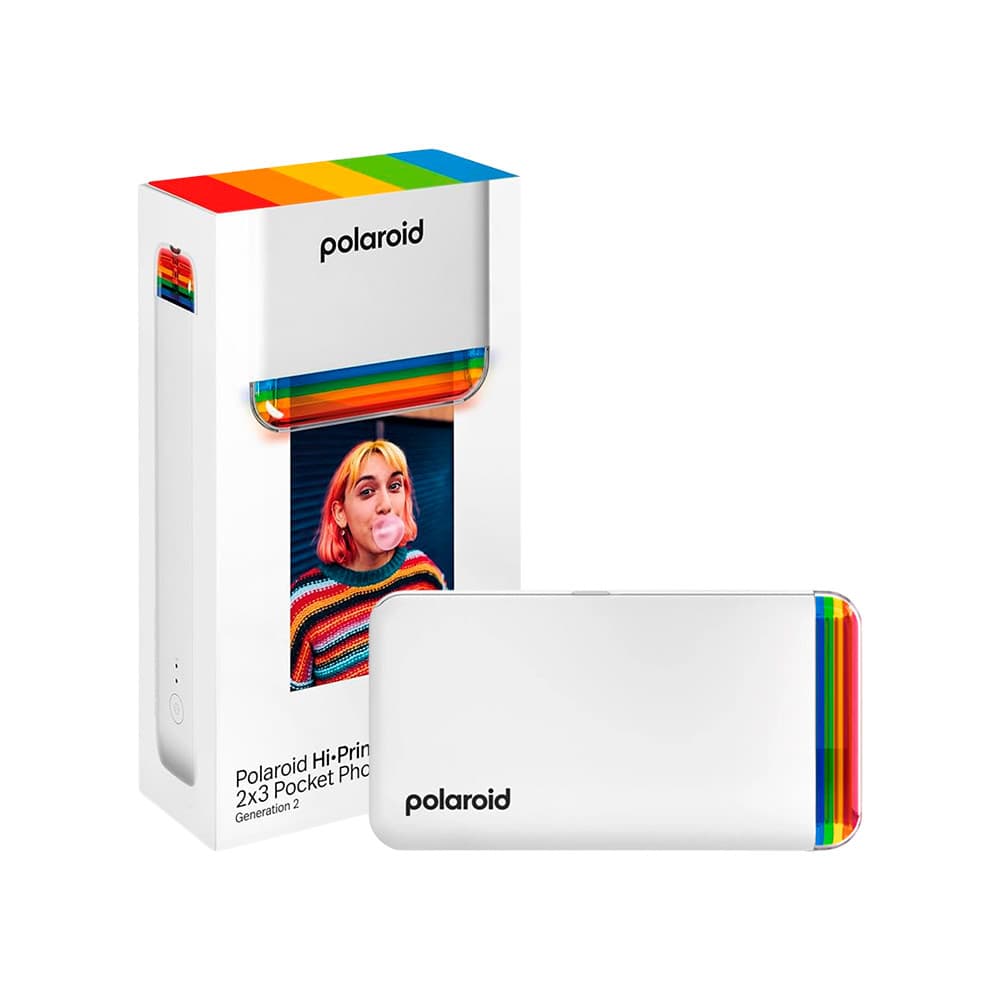 Impressora De Fotos Polaroid Hi-Print 2x3 Bluetooth Portátil