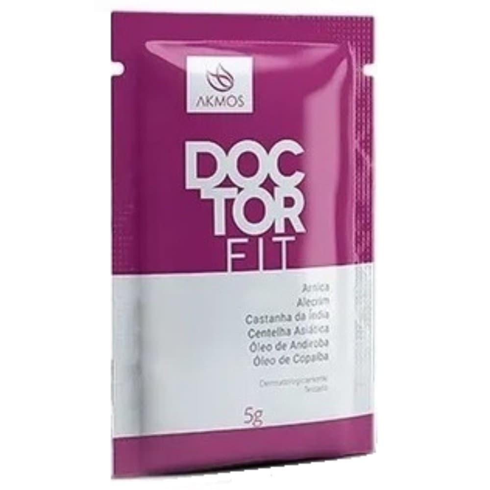 Kit 10Sachê Doctor Fit Combate Dor Muscular Alívio Imediato