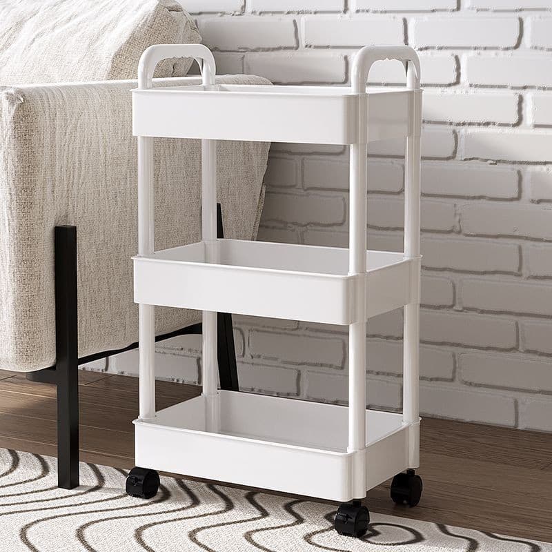 Organizador Móvel Com 4 Prateleiras Para Diversos Itens Com Rodinha(Entrega em até 6 horas)