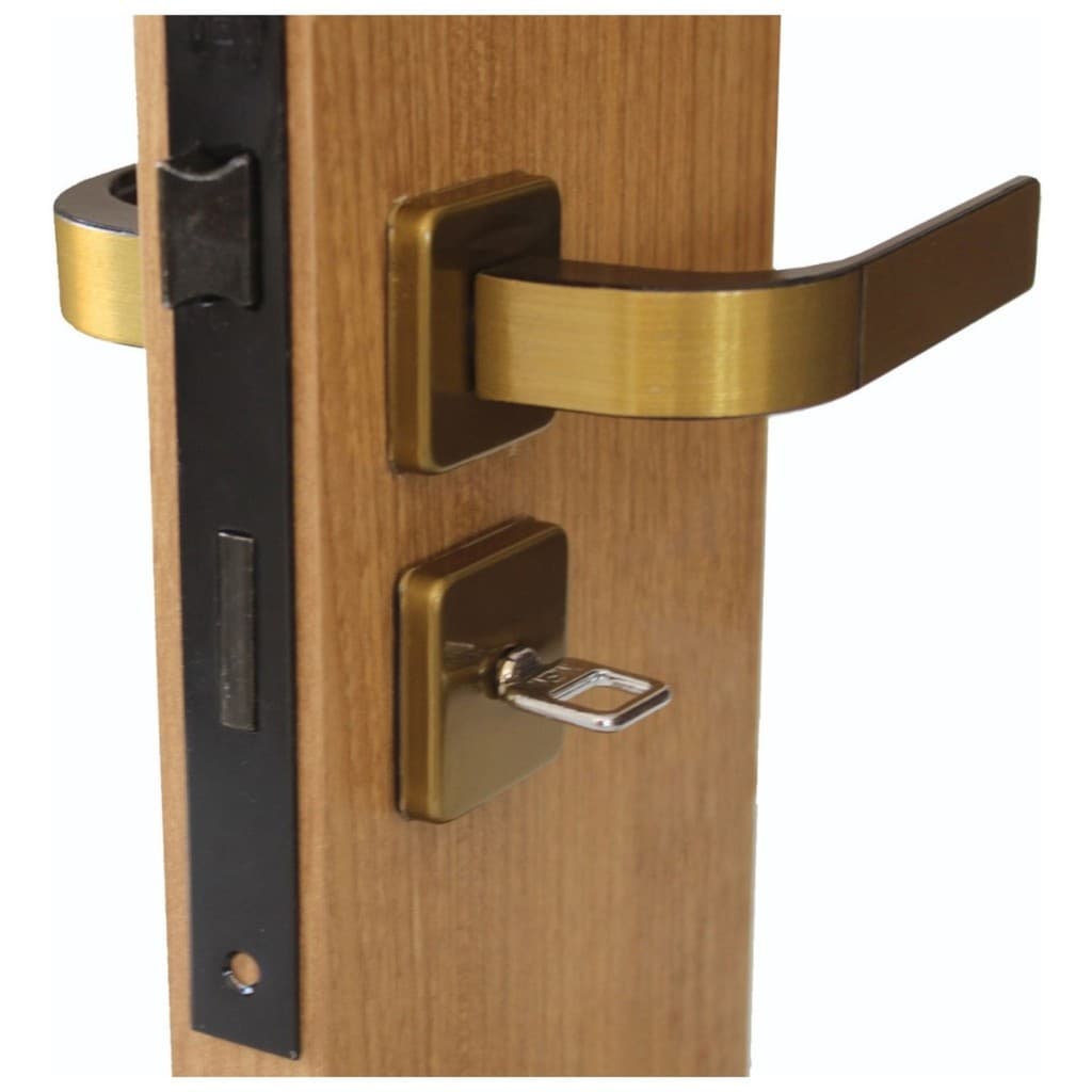 Fechadura para Banheiro Roseta 40mm Mgm Módena