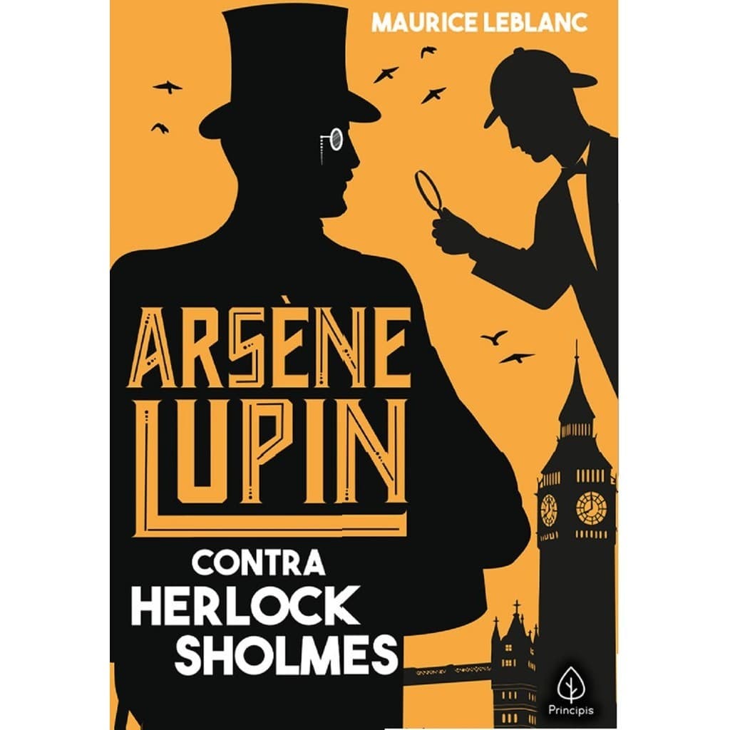 Livro Arsène Lupin contra Herlock Sholmes Seriado Lupin