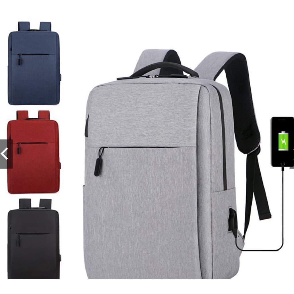 Mochila Masculino Feminino Para Notebook Moda 18l 15.6 Polegadas Fone de ouvido e USB Executiva Moderna