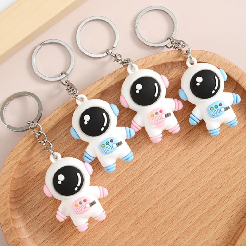 Astronauta Chaveiro Bonito Dos Desenhos Animados Mochila Carro Pingente Presente De Aniversário
