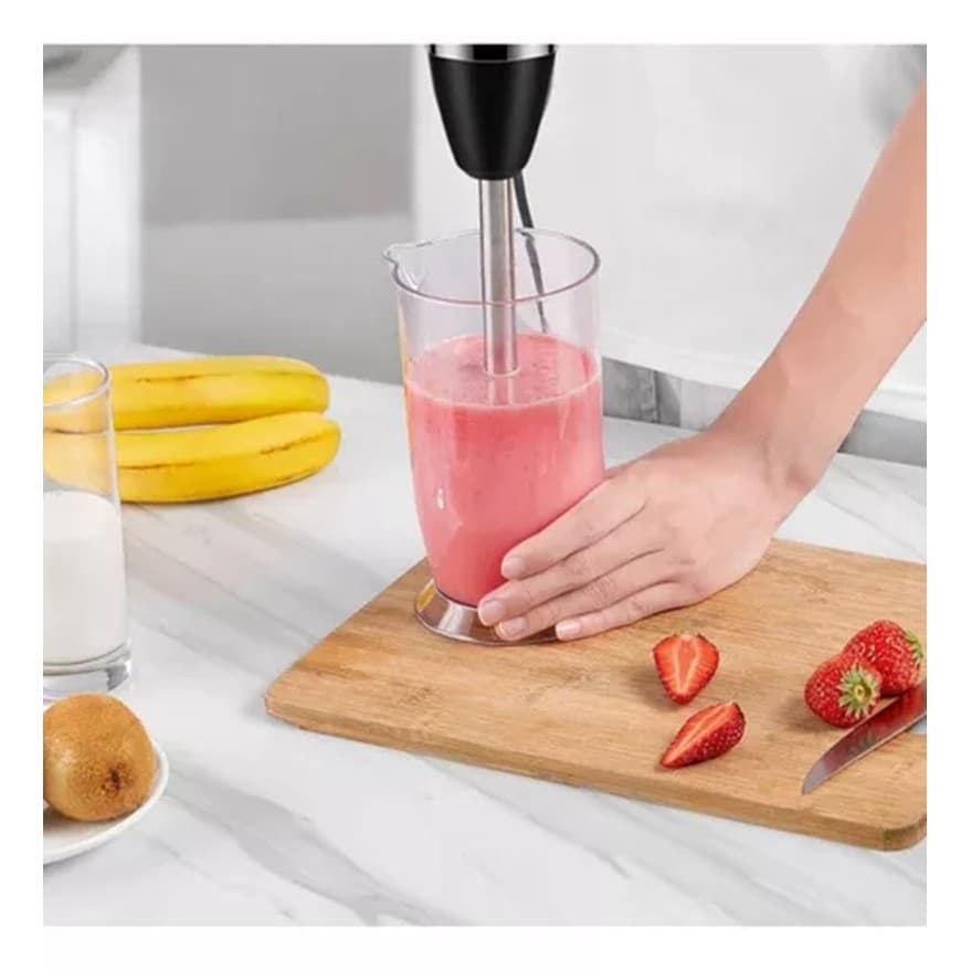 Mixer 4 em 1 Multifuncional Triturador Aço Inox Vertical de 400w de Potencia