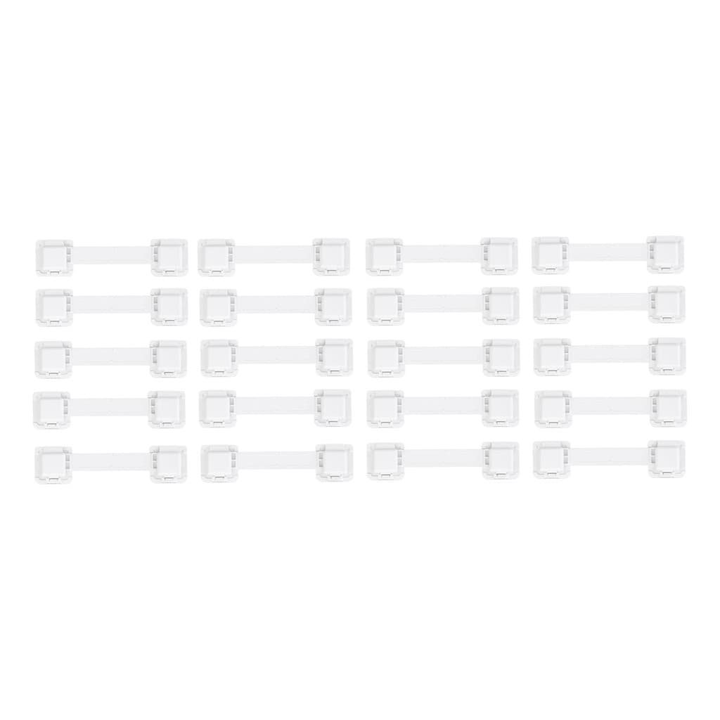 Kit 20 Trava De Gaveta Armário Segurança Protetor Infantil