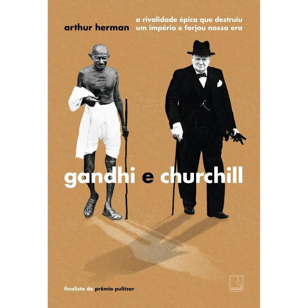 Livro Gandhi e Churchill - Capa Comum