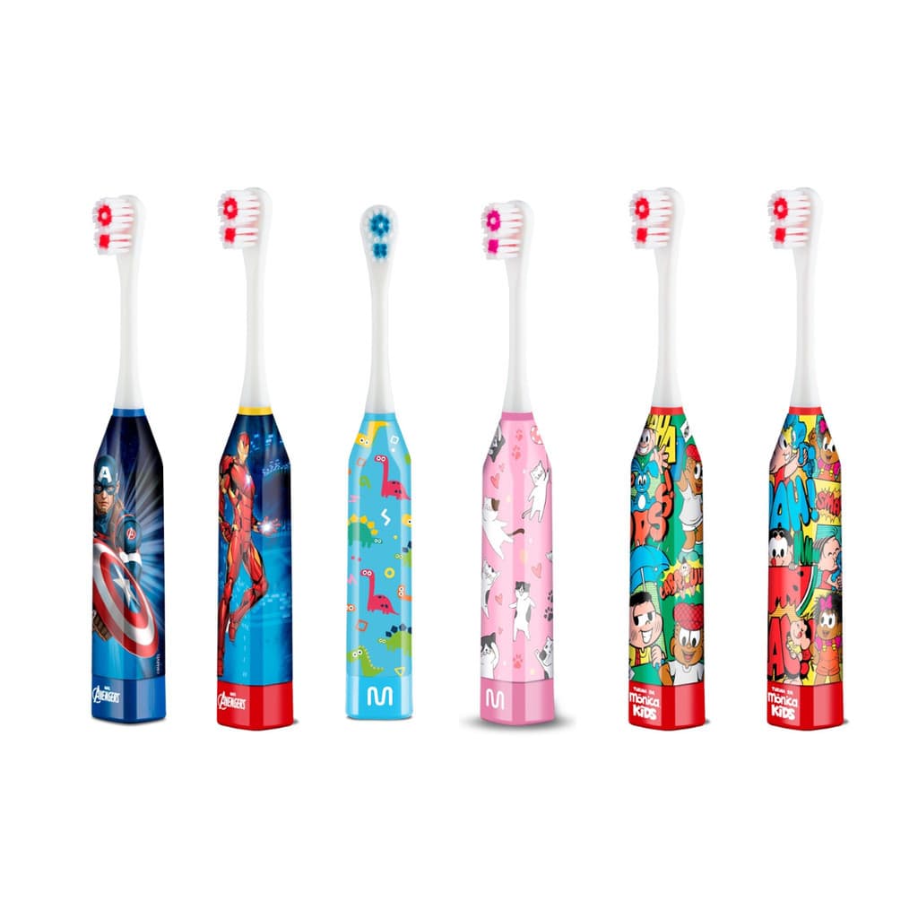 Escova Dental Infantil Elétrica Kids Multilaser