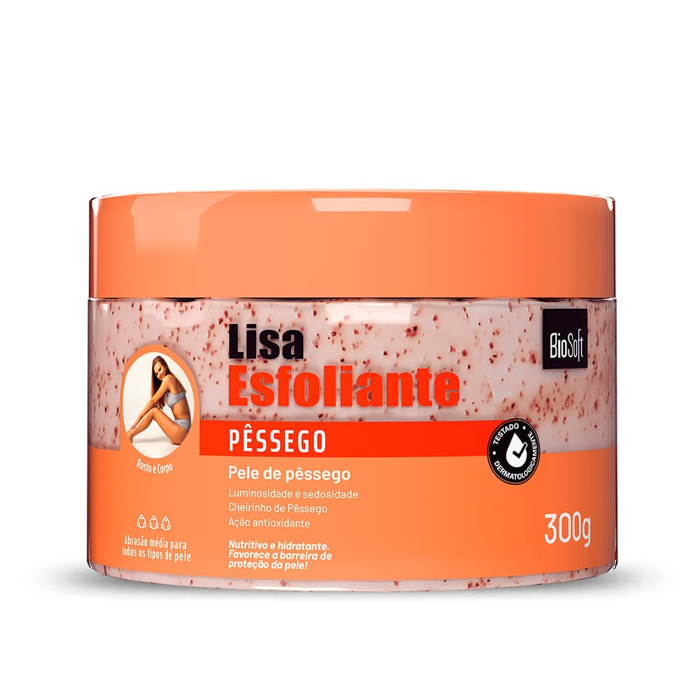 Esfoliante Pêssego Bio Soft