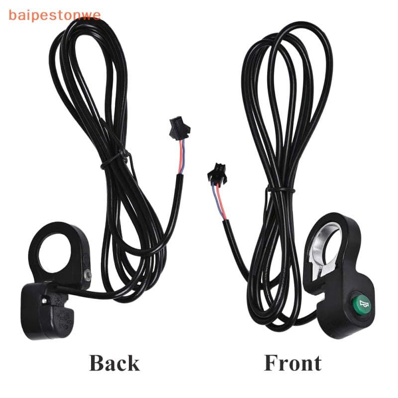 [baipestonwe] Botão De Sinal De Buzina De Plástico Para Motocicleta , Scooter , Bicicleta Universal De 22.5 Mm , Elétric