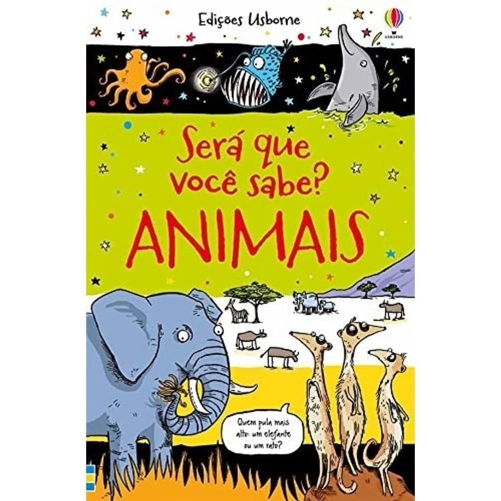 Será que você sabe? Animais autor Edições Usborne
