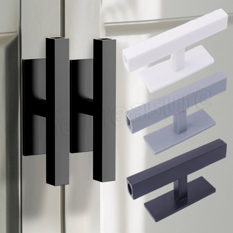 [Featured] Puxadores De Porta Aberta-Tampa De Vaso Sanitário Janela De Vidro Gaveta-Acessórios Auxiliares Para Móveis-Auto-Adesivos , Sem Esforço , Universal