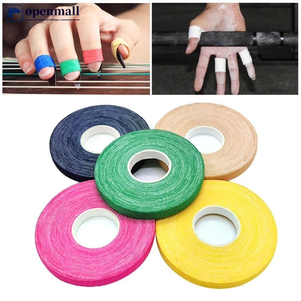 openmall 10M Fita Atadura Elástica De Proteção Do Dedo Esportiva Auto-Adesiva De Segurança N8Z4