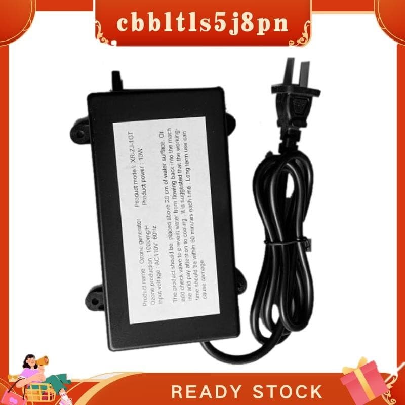 Gerador De Ozônio 1000Mg Ozonizador Água Purificador De Ar Tratamento Frutas Peixes Vegetais Tank , US Plug