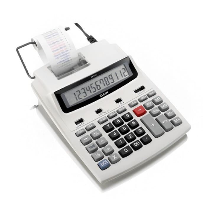 Calculadora Com Bobina 12 Digitos Elgin Mr 6125