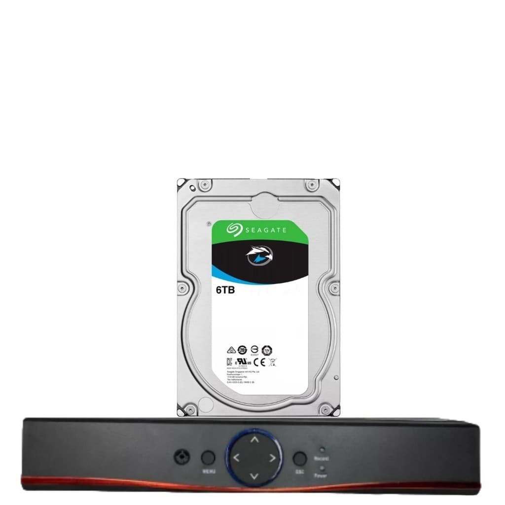 Dvr 08 Canais Full Hd 6x1 Com Hd 6TB