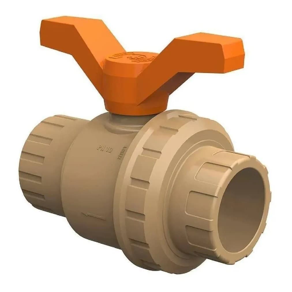 Registro De Esfera Soldavel C/união 50mm - Tigre