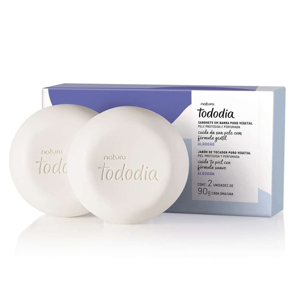 Sabonete Natura Algodão c/ 02 Unid