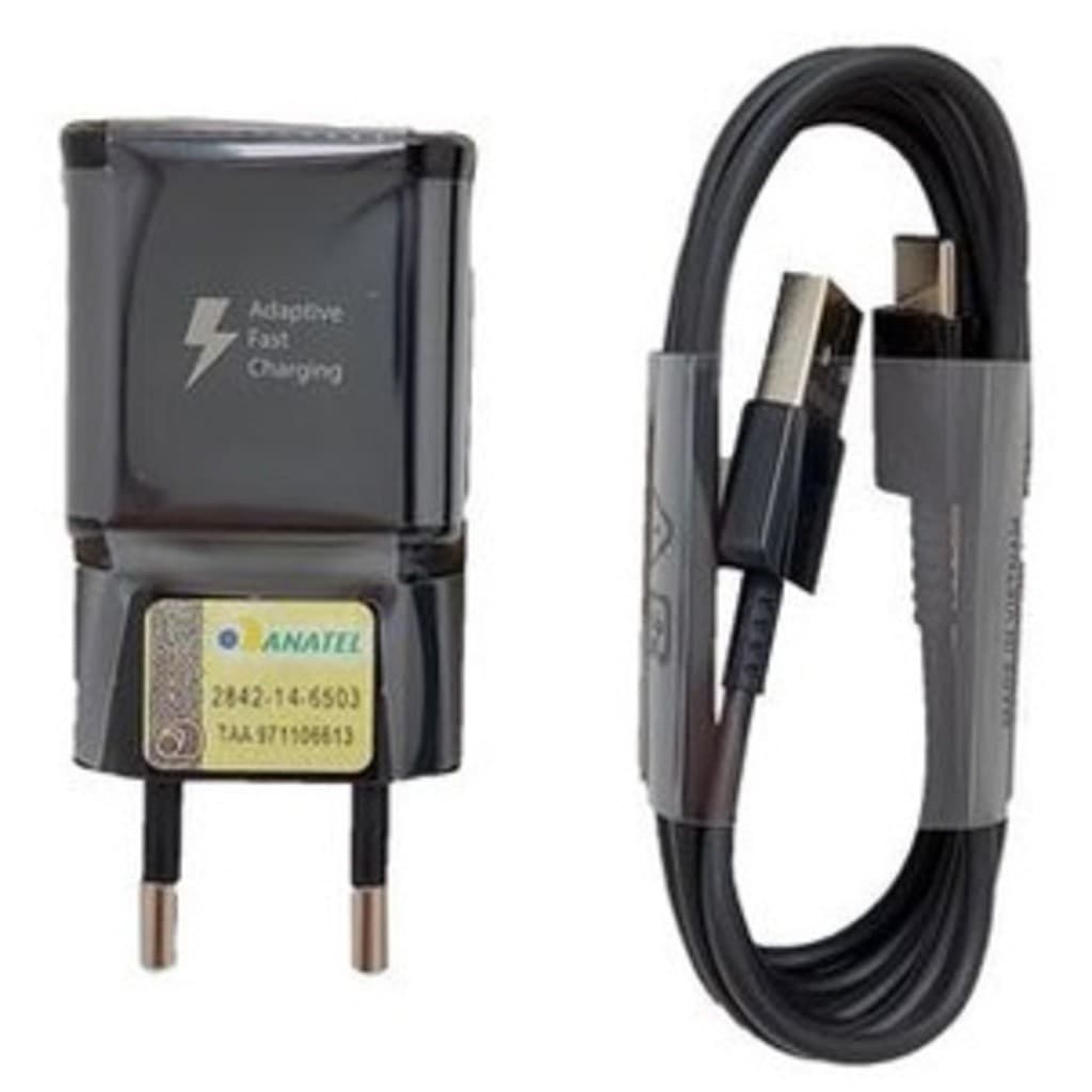Carregador Tipo C Turbo Original A20 A30S A50S A70 A80 S10 M31 M51 A21S A31 A32 A51 A71 Note 8 Note 9 Carga Kapbom