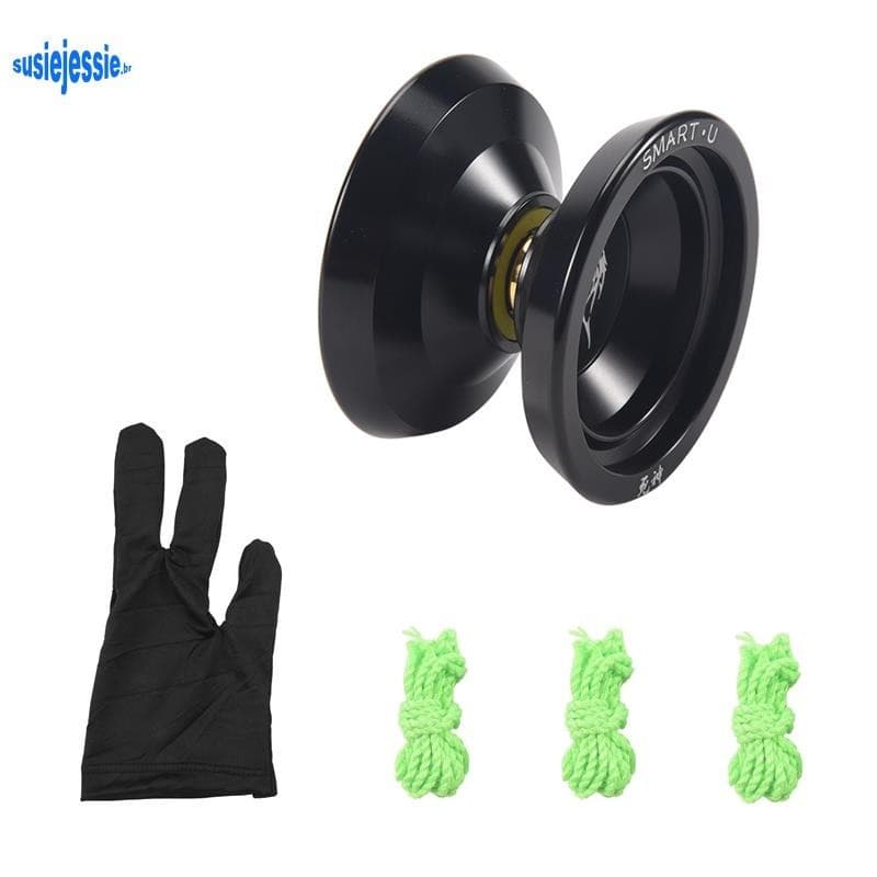 Bebooyoyoyo Novo Conjunto Yoyo Profissional Yo + Luva + 3 Cordas S2-Brinquedos Clássicos Para Crianças