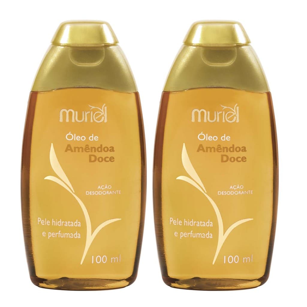 Kit 2 und Óleo Corporal Amêndoa Doce 100ml