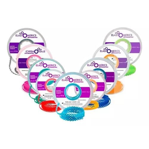 Promoção Elástico P/ Aparelho Corrente Trançada 1,5m Cores