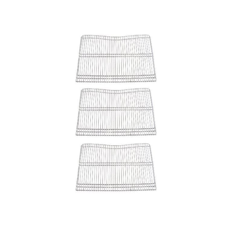 KIT COM 3 UNIDADES GRADE PRATELEIRA GELADEIRA ELECTROLUX DC45 DC46 DC47 DC48