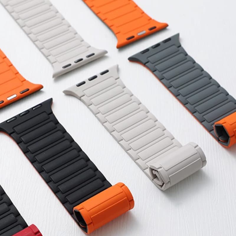 Pulseira para iwatch Apple Watch Series 11 9 10 SE Ultra 3 2 strap 49mm 46mm 45mm 44mm 42mm 41mm 38mm Sucção Magnética