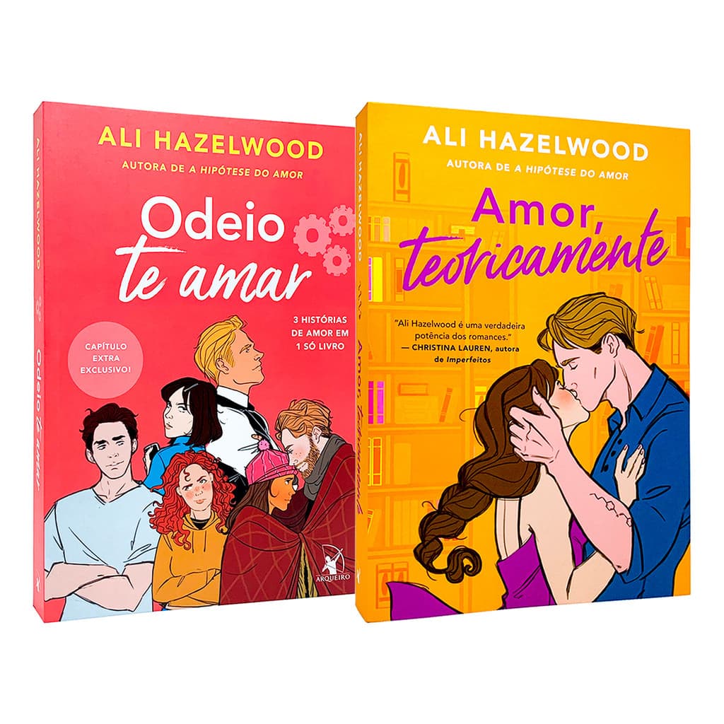 Odeio Te Amar + Amor, Teoricamente - Ali Hazelwood - 2 Livros Físicos