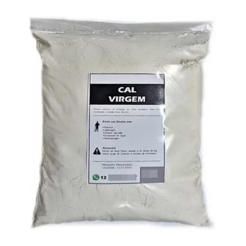 Cal Virgem Agrícola para Correção de Solo Ácido Hortas Plantas Flores Rosas Mudas Nativas