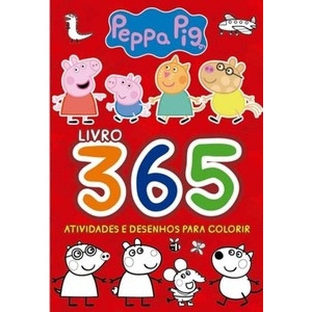 Peppa Pig - Livro 365 atividades e desenhos para colorir