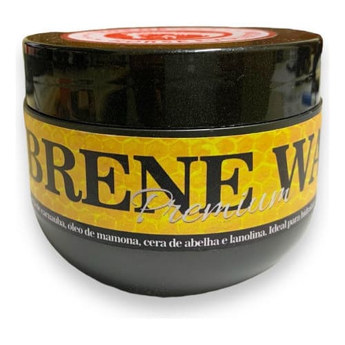 Cera Hidratante para Couros Botas e Jaquetas Brene Wax Premium 280gr