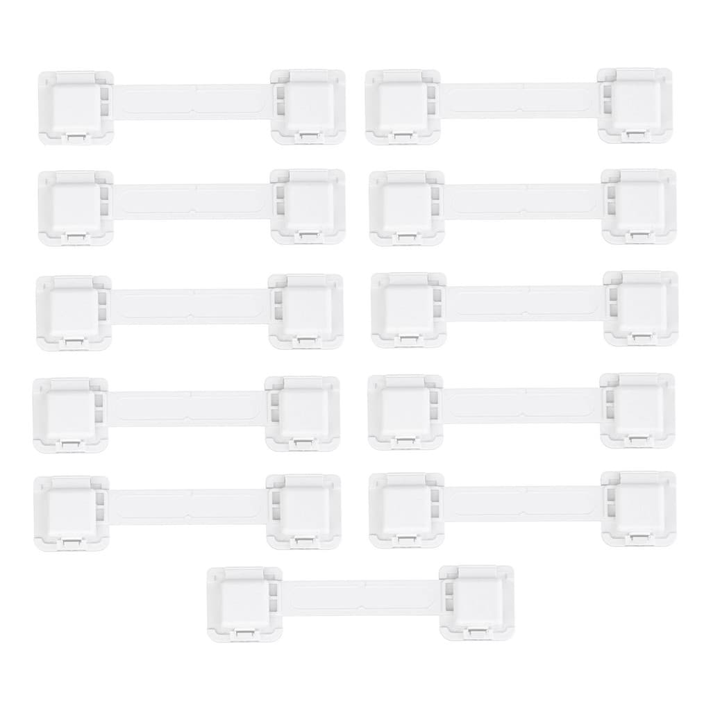 Kit 11 Trava De Gaveta Armário Segurança Protetor Infantil