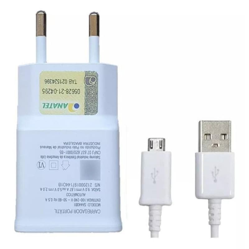 Carregador A01 A10 A10s j4 j4 plus j5 j6 j7 Prime j8 Turbo Power V8 Micro Usb