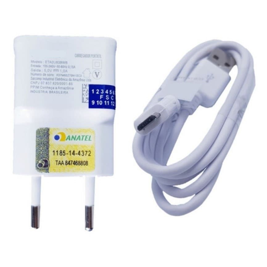 Carregador V8 Tipo C Turbo Original A20 A30S A50S A70 A80 S10 M31 M51 A21S A31 A32 A51 A71 Note 8 Note 9 Kapbom