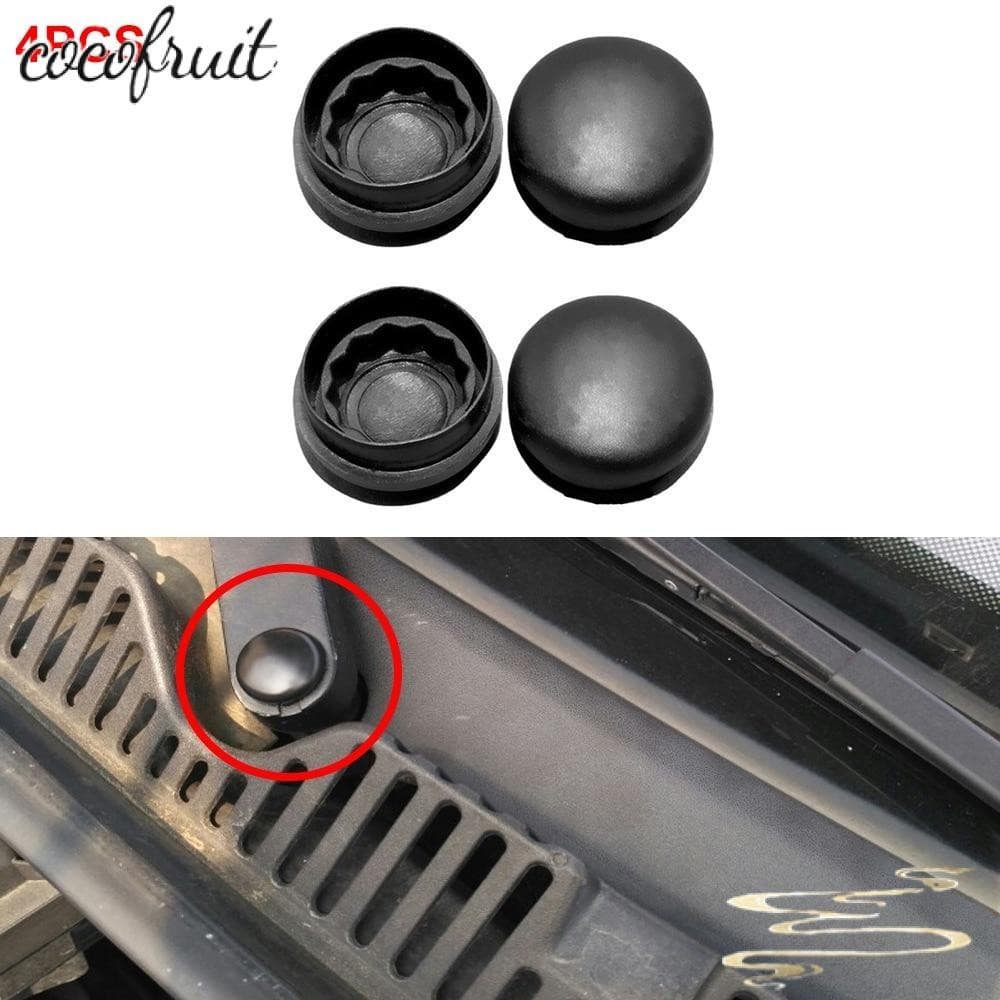 COCOFRUIT 4 Peças De Capas De Limpador , Duráveis Para Braço De-Brisa , VW Golf MK4 5 6 7 Skoda Fabia Caddy