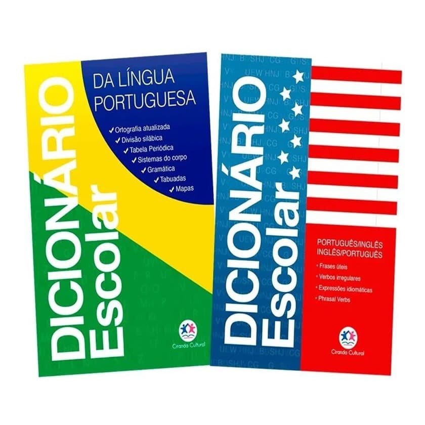 Kit Dicionário escolar Português / Inglês