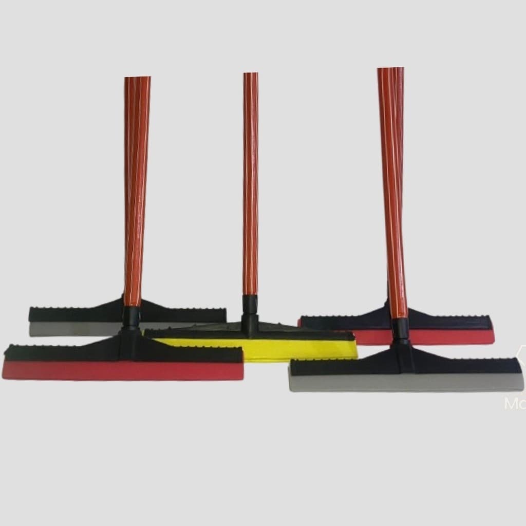 KIT - 5 RODOS PLASTICO DE 30 CM COM 5 CABOS