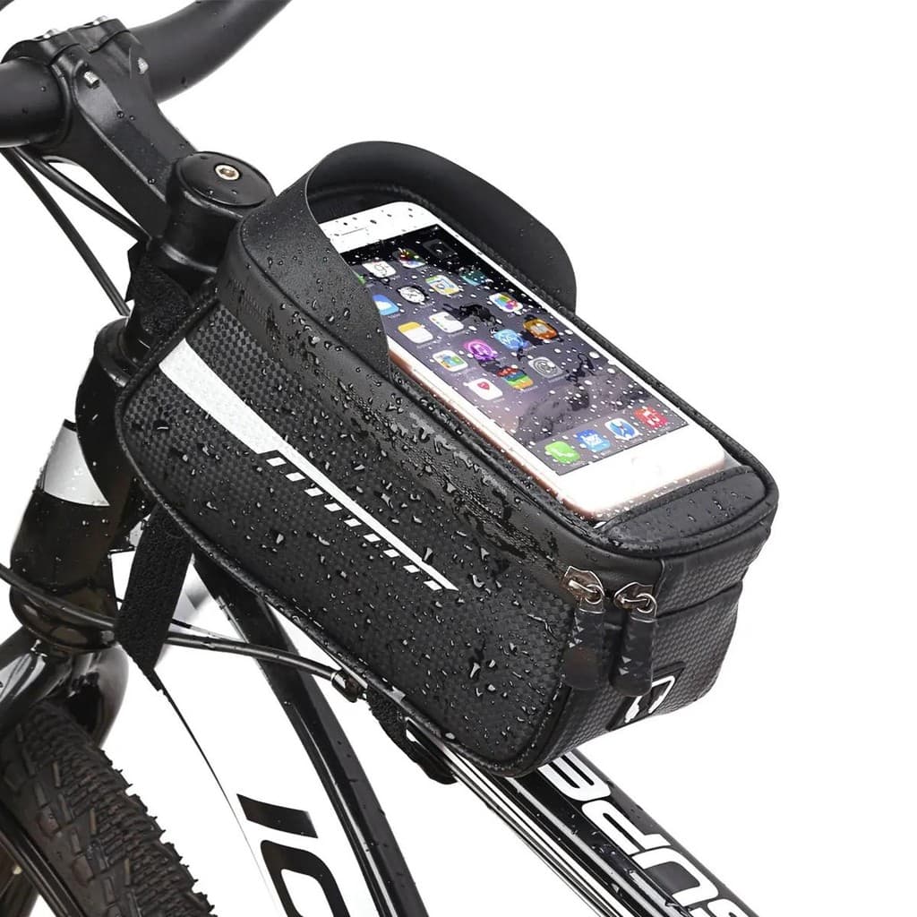 Bolsa para Bike Case Celular Protetora Ciclismo Forro Interno Resistente a Água