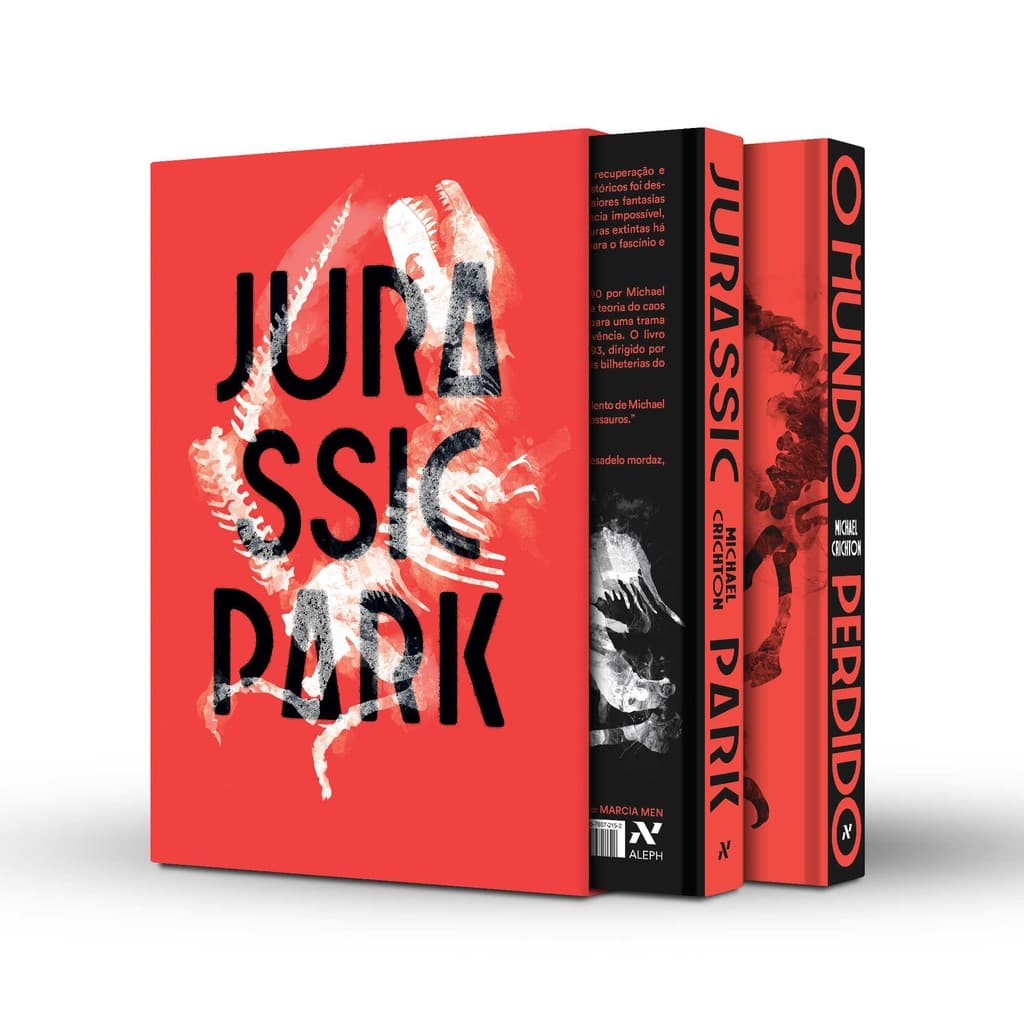 Box Jurassic Park - Edição capa dura Livros Bt