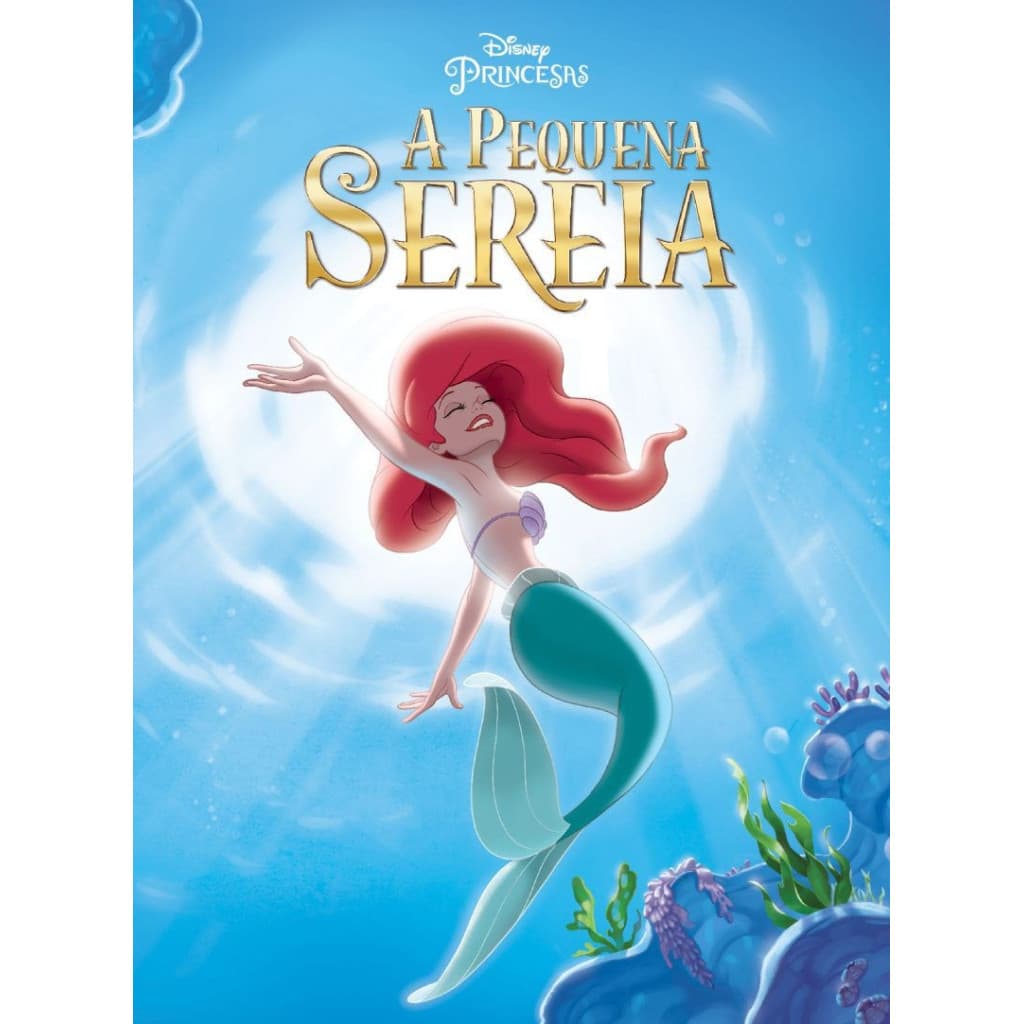 Mini Livro da Disney - A Pequena Sereia